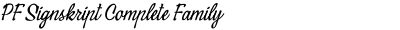 PF Signskript Complete Family